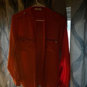 Calvin Klein pink shirt